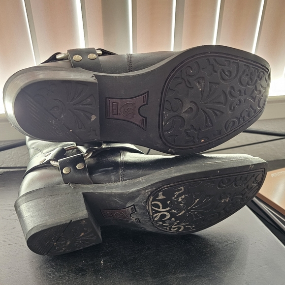 Women's biker boots 8.5 - Picture 5 of 6